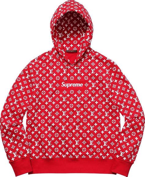 louis vuitton supreme hoodie grey|supreme louis vuitton hoodie neymar.